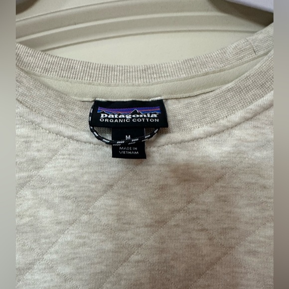 Patagonia organic cotton quilted top sweatshirt - Picture 2 of 5